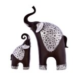 Elephant Pair  Statue