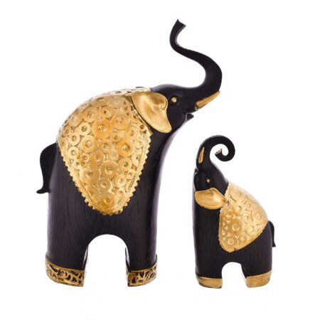 Elephant Pair  Statue